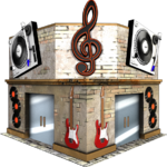 Music Store - Architecture for facebook city building game