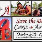 Save the Date Wedding Mailer